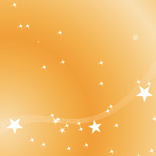 七夕 天の川イメージ 時計のライブ壁紙 logo