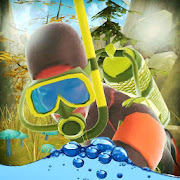 Scuba Diving  Underwater Tour Game  Icon
