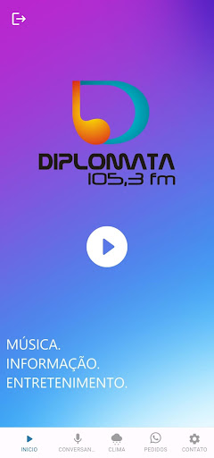 Android application Diplomata FM screenshort