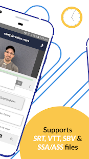 Subtitled Pro: Subtitle Editor Tangkapan layar