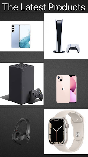 Android application The Latest Products screenshort