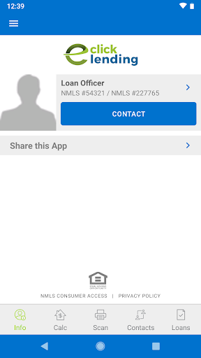 MyHome by eClick Lending Screen 2