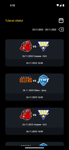 F-Liiga TV Screen 3