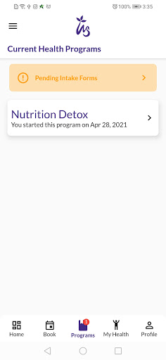 My Wellness Solutions Screen 3