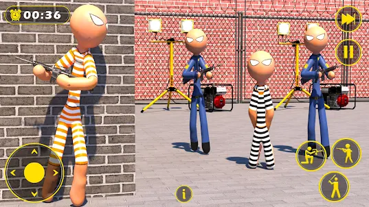 Stickman Prison Escape 3D