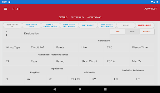 Android application Shine Forms screenshort