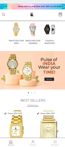 WatchHub Screen 2