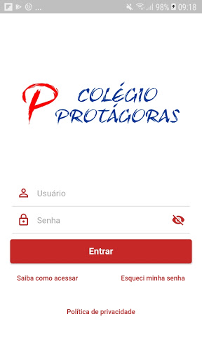 Android application Colégio Protágoras - Marista screenshort