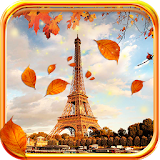 Autumn Paris Eiffel Tower icon