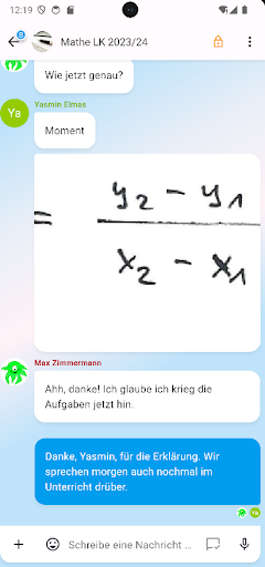 Schulchat RLP Screen 2
