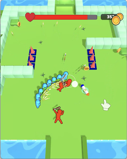 Android application Team Rush screenshort