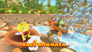 Maya the Bee: The Nutty Race - Screenshot 1