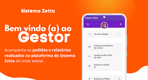 Android application Gestor - Sistema Zetta screenshort
