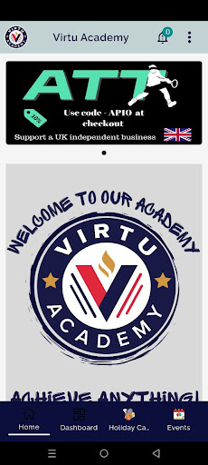 Android application Virtu Academy screenshort