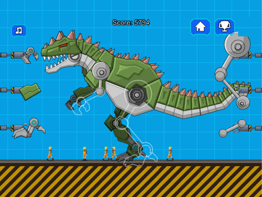 Robot Dino War Giganotosaurus 2.4 screenshots 8