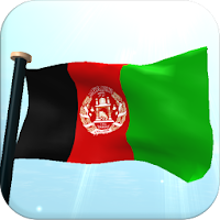 Афганистан Флаг 3D Бесплатных