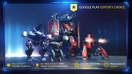 War Robots Multiplayer Battles MOD APK (منو، سرعت، پرش، دشمن گنگ) 5