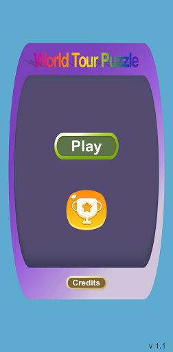 Android application World Tour Puzzle screenshort