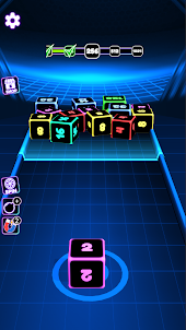 Neon Cubes: 2048 3D Shooter