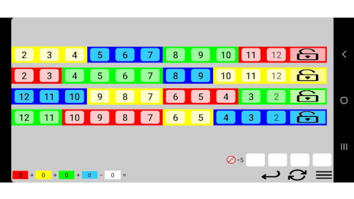 Qwixx Scorecard Screen 3