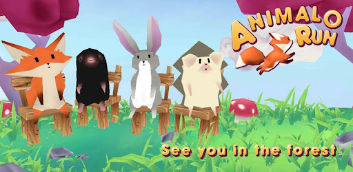 Animalo Run 3d : Fox, Hedgehog