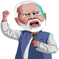 Modi Animated Stickers for WhatsApp