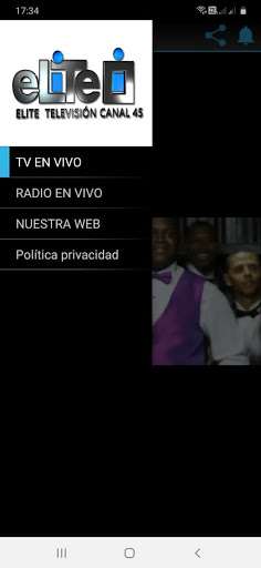 Elite Radio y Television Screen 2