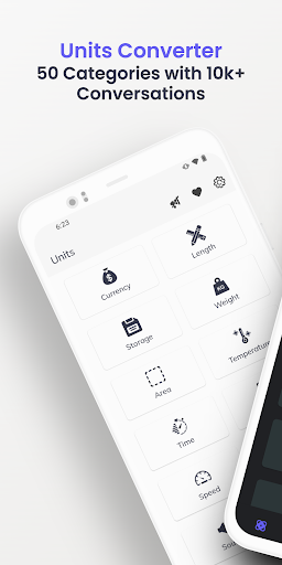 Android application Unit Converter Calculator Tool screenshort