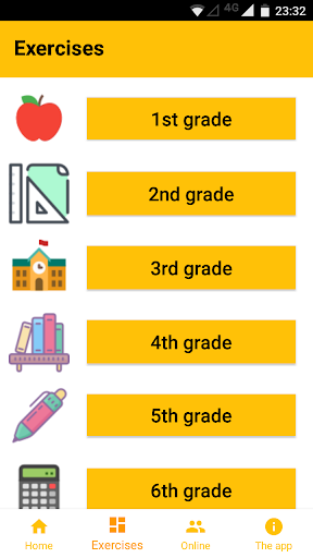 Android application Matinno - Math practice app screenshort