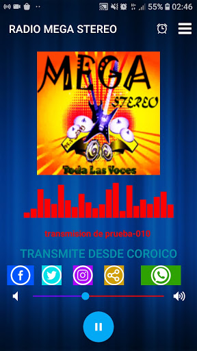 RADIO MEGA STEREO COROICO Screen 3