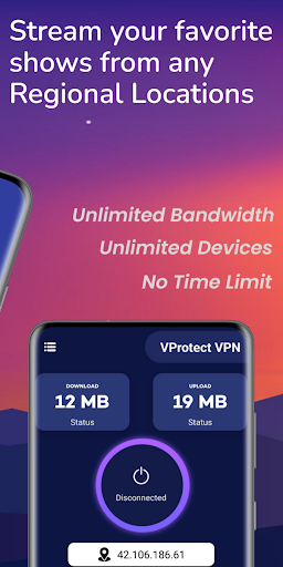 VProtect VPN - Secure Proxy Screen 2