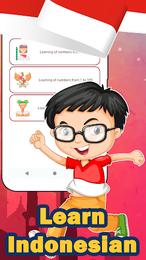 Numbers in Indonesian language Screen 2
