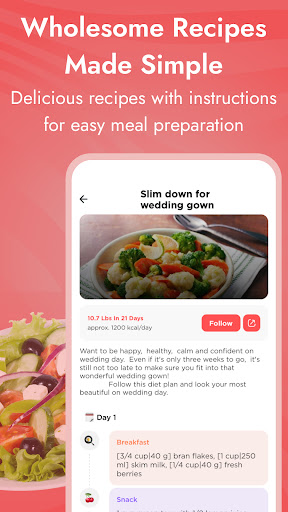Diet Plan: Weight Loss App Screen 3