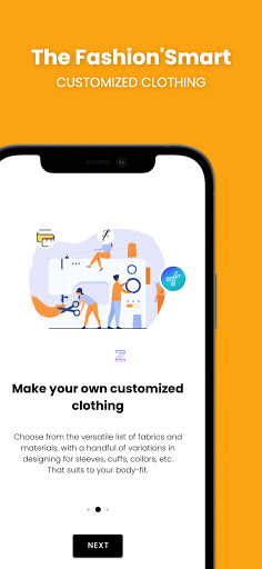 Android application TFM: The Fashion'Smart screenshort