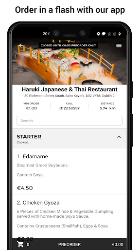 Haruki Japanese & Thai Restaur Screen 2