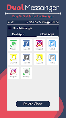 Messenger Parallel Dual App - Dual Spaceのおすすめ画像2