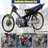 Modification Motorcycle Drag icon