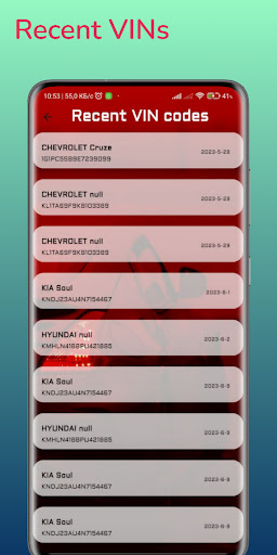 Vincheck Screen 2