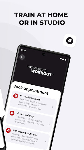 The Perfect Workout Screen 2