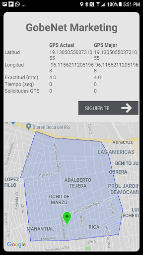 Android application GobeNet-Marketing screenshort