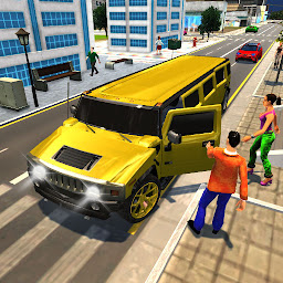 Icon image US Limo Taxi- Car Driving Game