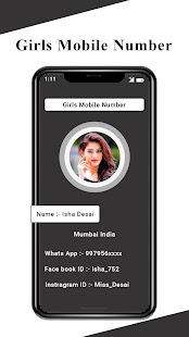 Sexy Girls Mobile Number For Whatsapp Chat 1.0 APK + Мод (Unlimited money) за Android