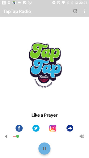 Android application TapTap Radio screenshort