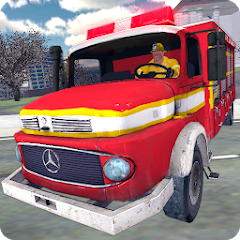Fire Truck Rescue Simulator MOD