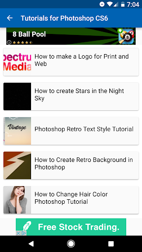 Tutorials for Photoshop CS6