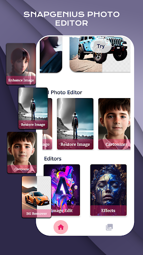 SnapGenius - AI Photo Editor