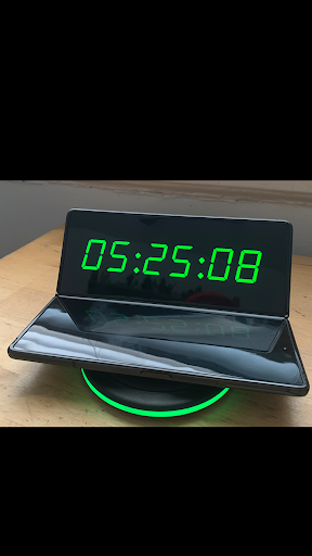 Android application Clock4Fold screenshort