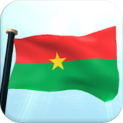 Burkina Faso Flag 3D Wallpaper