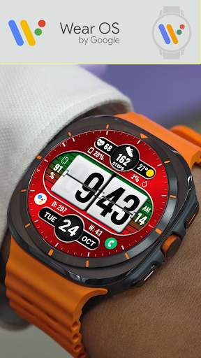 Android application Flip Style WearOS NTV279 screenshort