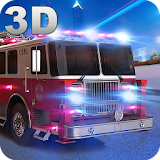 Firetruck City Race 3D icon